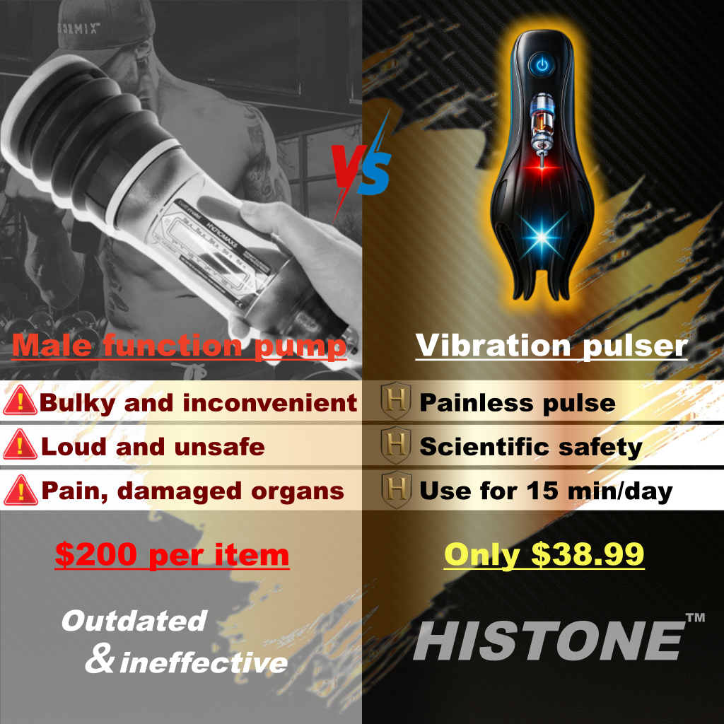 Male Excel Health - HISTONE™ Vibration Pulse Device, Home Therapy Device