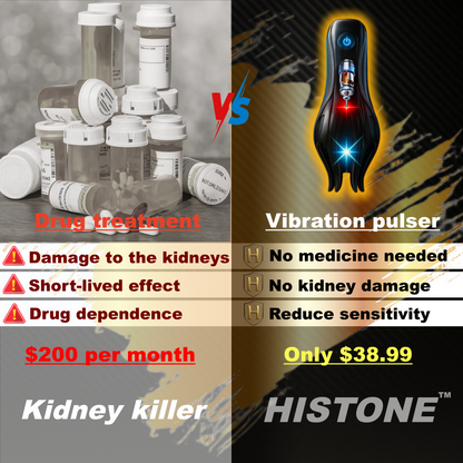 Male Excel Health - HISTONE™ Vibration Pulse Device, Home Therapy Device