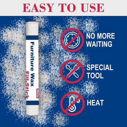 Wood Filler and Wax Fill-Sticks Kit for Furniture Repair,12 Colors Wood Repair Kit for Scratch Cover, Restore Cracks, Hole, Door, Floor, Table, Cabinet -Restore a Finish for Woods