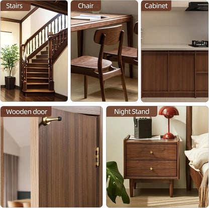 Wood Filler Sticks,12colors Wood Wax Crayons for Repairing Scratches