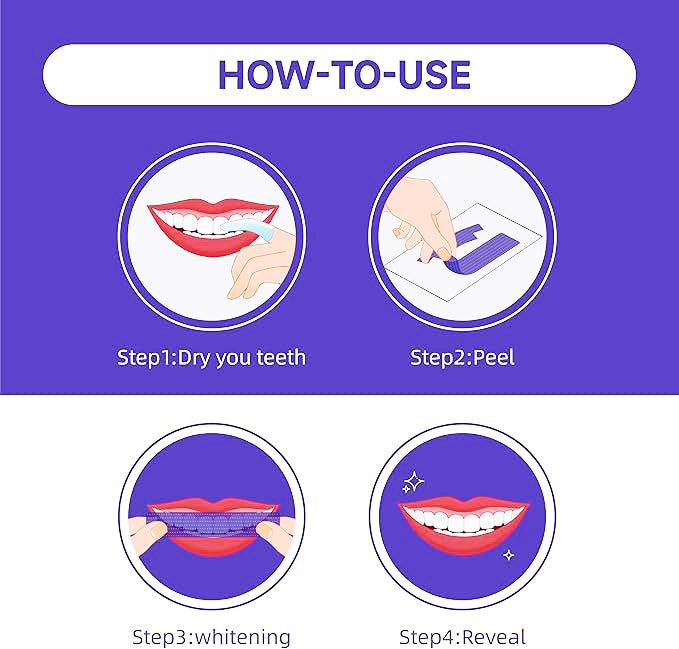 🔥Last day 50% off —— V34 Whitening Strips