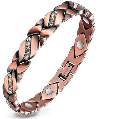 🔥Histone® Copper Bracelets for Women. Pure Copper Magnetic Bracelet with 3800 Gauss Effective Magnets
