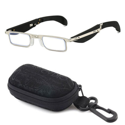 Foldable blue light blocking reading glasses