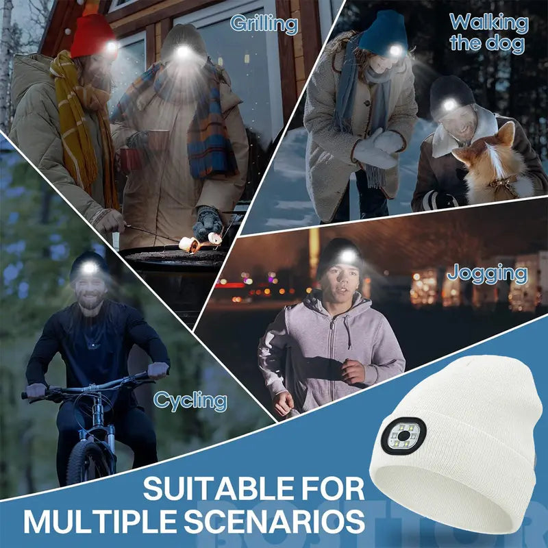 🎄Christmas Hot Sale 49% OFF-LED Bluetooth Beanie